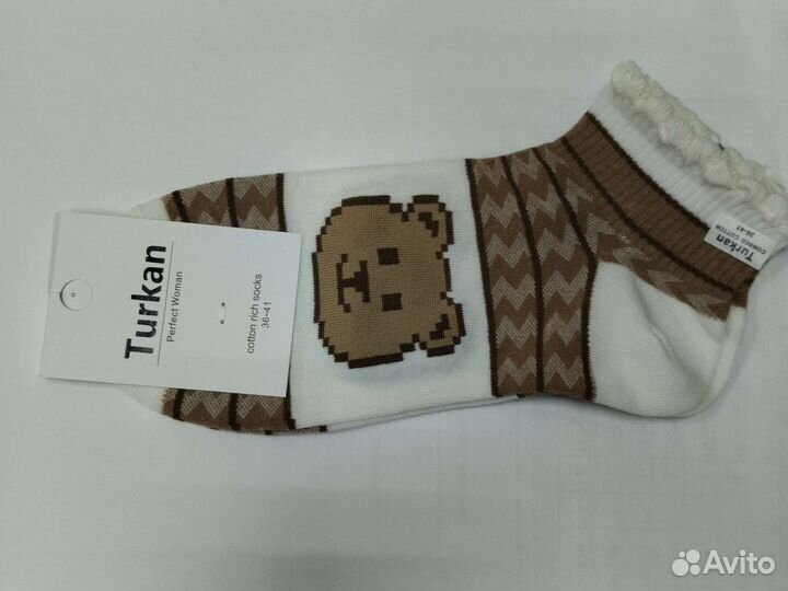 Носки женские детские мишки