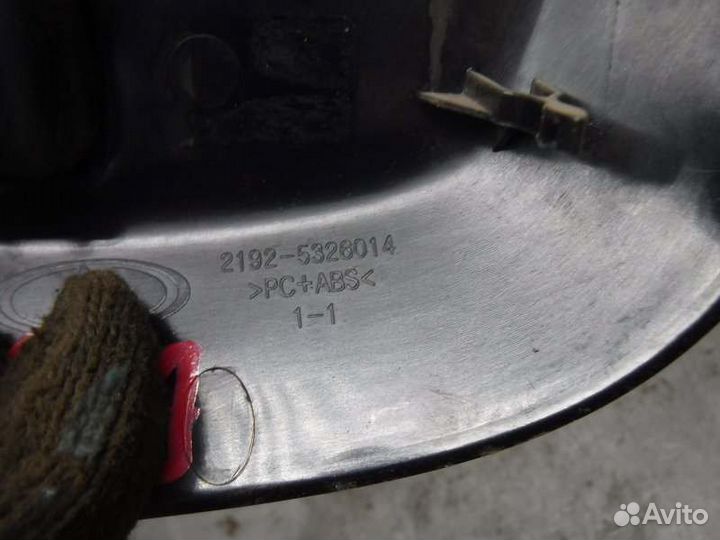 Накладка консоли Лада Калина 2 11186 2014