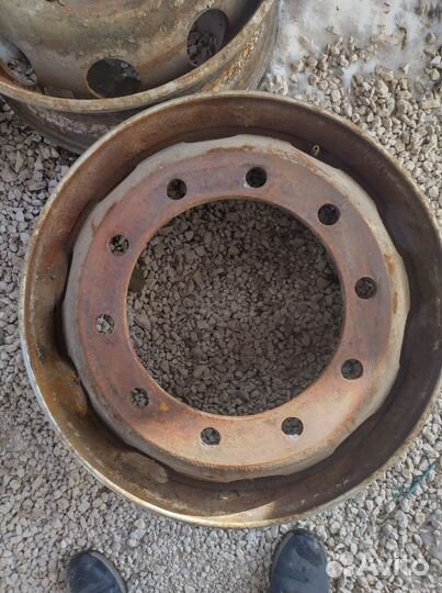 Грузовые диски на полуприцеп 22.5 бу