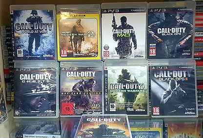 Игры Call of Duty PS3 продажа, trade-in