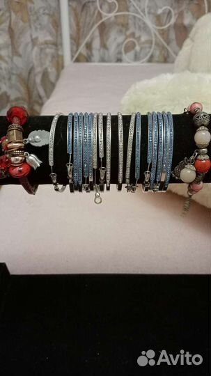 Бусы, серьги