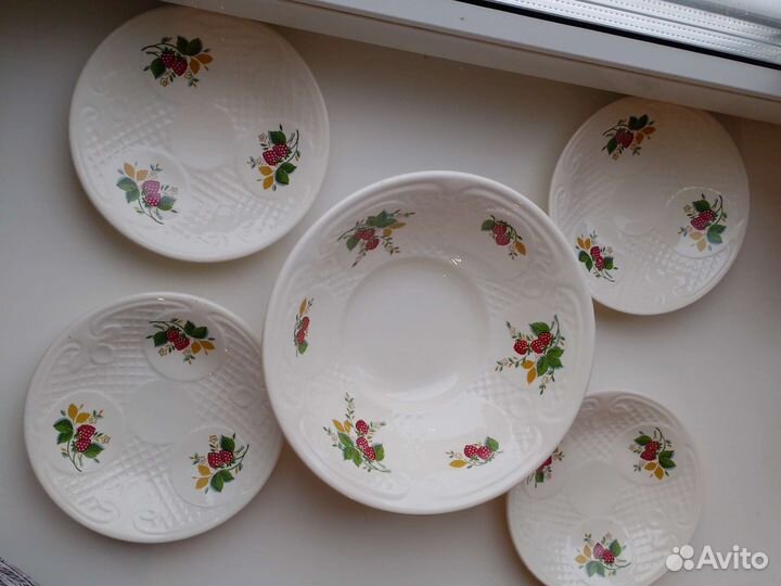 Зик, набор тарелок, Дулево, гдр