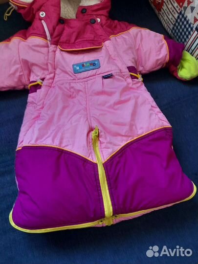 Зимний комбинезон для девочки