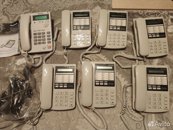 Атс Panasonic KX-TDA30, с/т Panasonic KX-TS2565RU