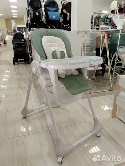 Стульчик для кормления rant cream ocean green