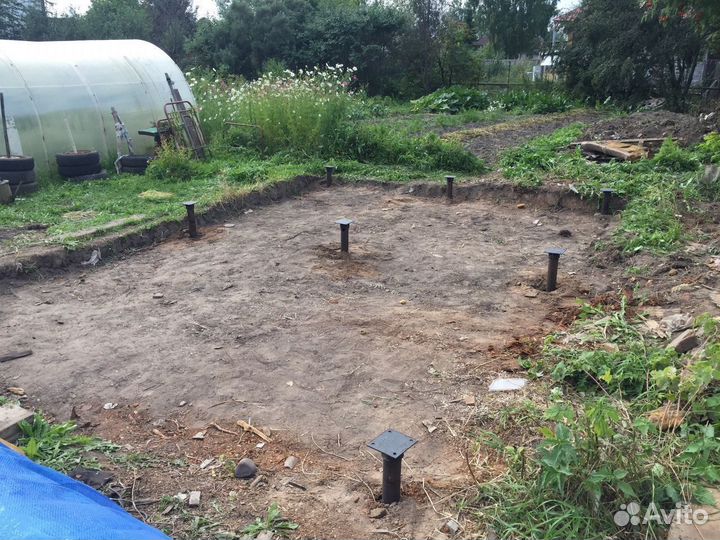 Винтовые сваи. Монтаж фундамента под ключ