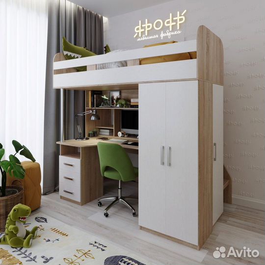 Детская кровать-чердак