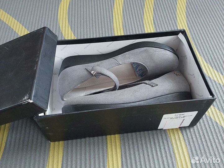 Туфли школьные 37 размер натуральная кожа