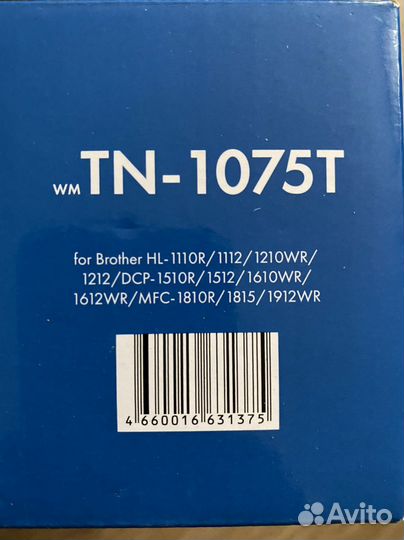 Картридж tn-1075t