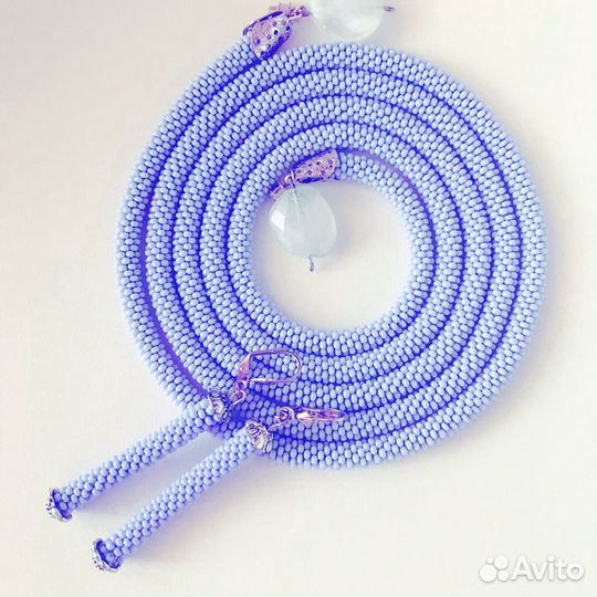 Комплект аксессуаров лариат - жгут и серьги