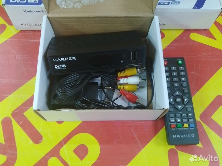 TV приставка harper DVB-T2