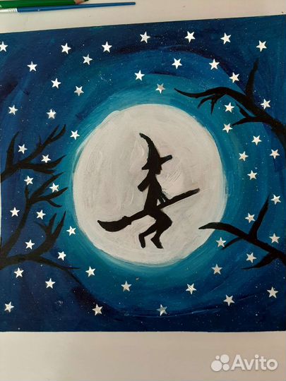 Картина. Дочка нарисовала