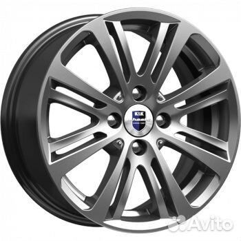 R14 4x100 5,5J ET43 D67,1 K&K Беринг блэк платинум