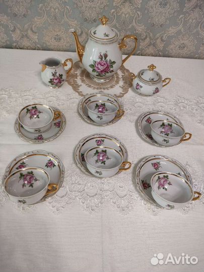 Чайный сервиз редкий германия 15 предметов