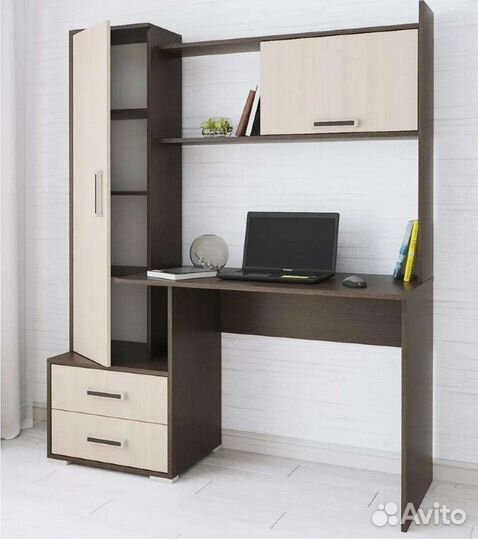 Письменный стол Квартет-9 1,40 Новый Со Склада