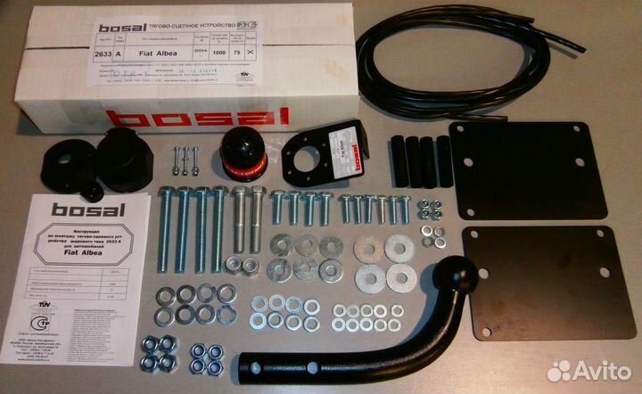 Фаркоп Фиат (fiat) Albea седан 2003/4-2011