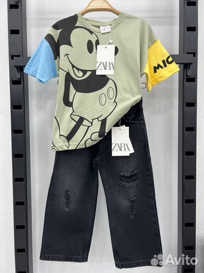 Черные джинсы для мальчика 110, 116, 122