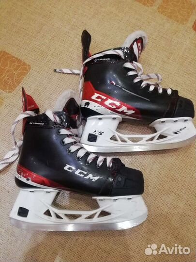 Коньки хоккейные ссм Jetspeed ft 475, размер 35eur