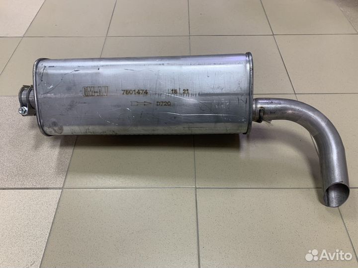 Глушитель Нива Шевроле GM