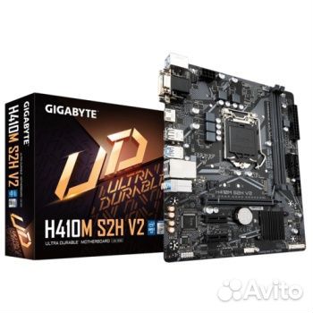 Gigabyte H410M S2H V2, Socket 1200 новая с гаранти