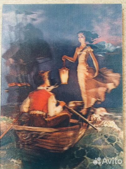 Стерео открытки голографические США Камасутра