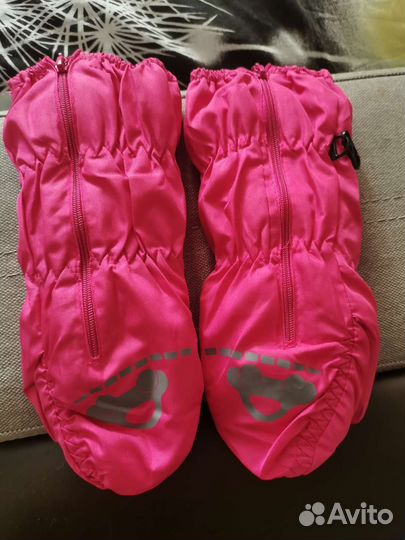 Краги варежки на 2 года