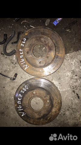 Передние тормозные диски Альмера Н16