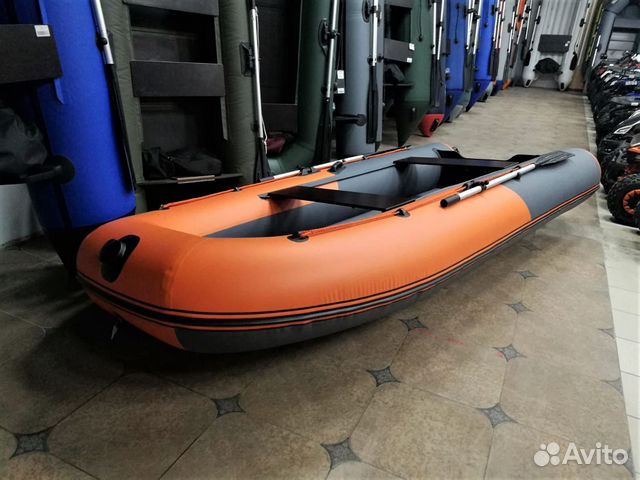 Лодка пвх Stormline Classic Air 360 графит-оранж
