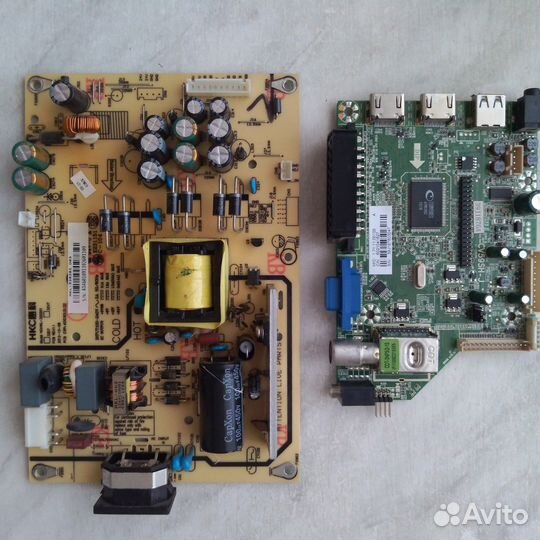 Телевизор Samsung на запчасти, платы от телевизора