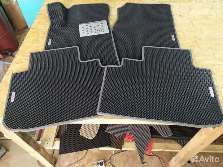 3d коврики eva с бортами