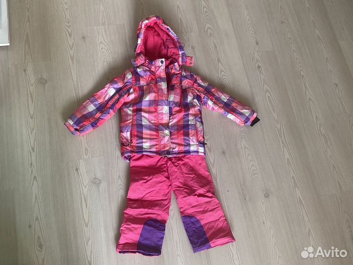 Костюм горнолыжный для девочки 104-110