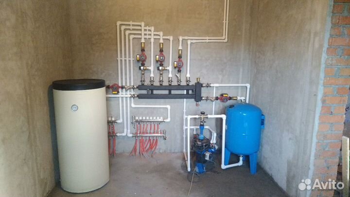 Отопление.Тёплый пол.Водопровод