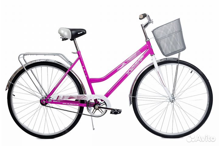 Велосипед женский с корзиной