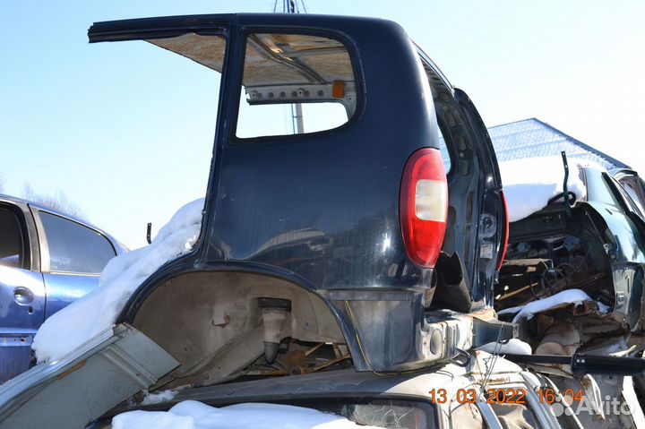 Нива Шевроле куски кузов четверть