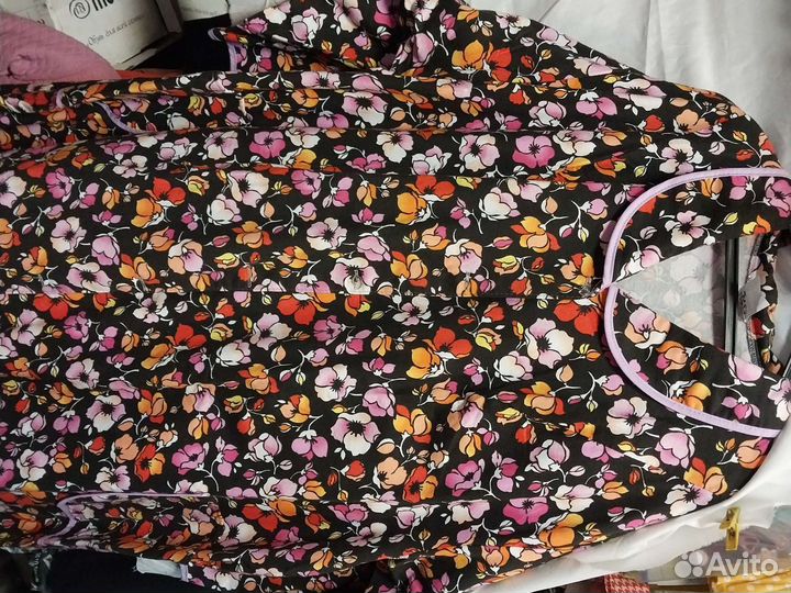 Халат женский фланелевый 70 размер