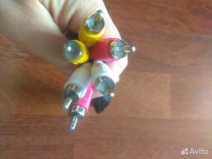 Кабель RCA x3 (тюльпаны)