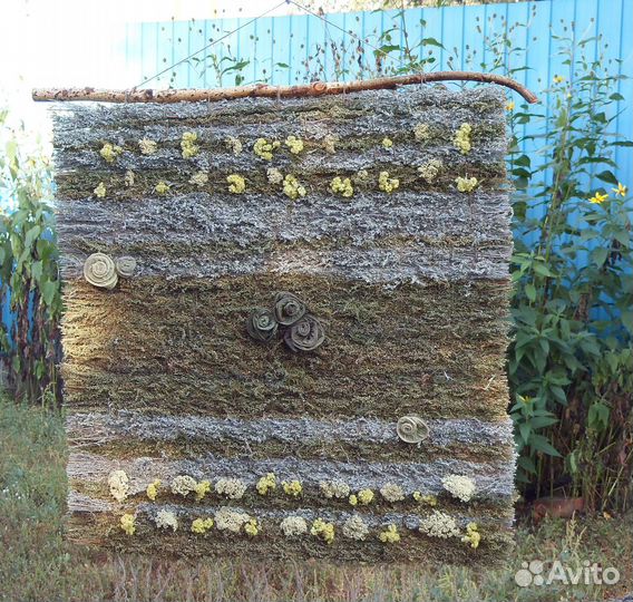 Панно для бани, сауны, ванной и дома из трав