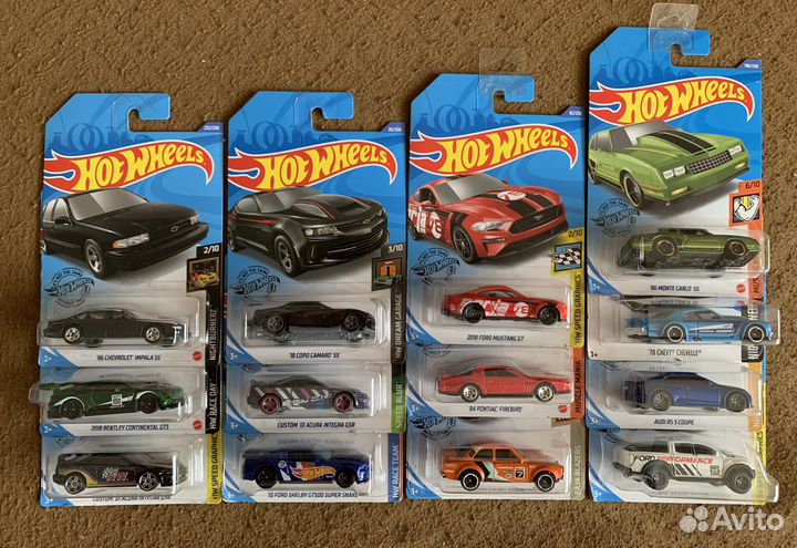 Машинки Hot Wheels и Matchbox в ассортименте