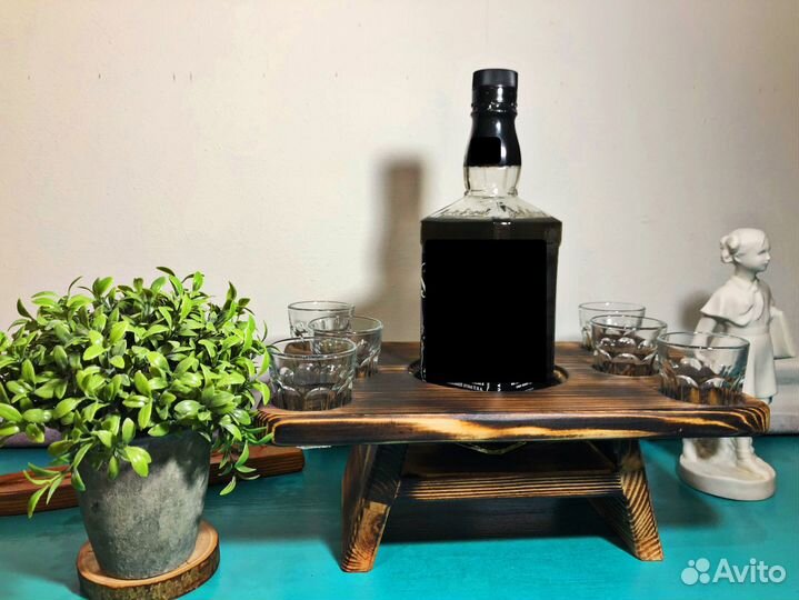 Подставка для стопок, под стопки для алкоголя