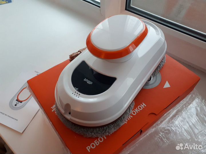 Робот для мойки окон Даджет dBot W100, белый