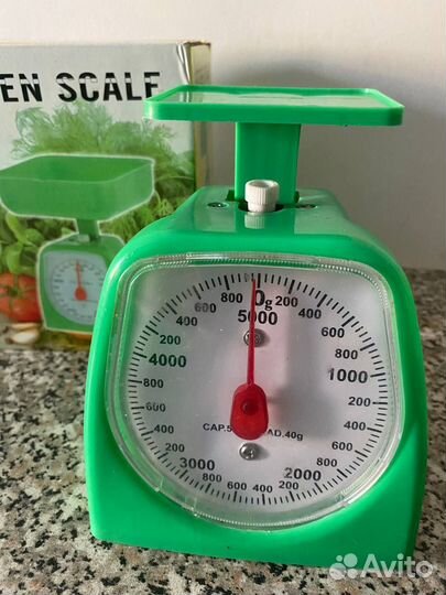 Весы механические кухонные с чашей 5 кг
