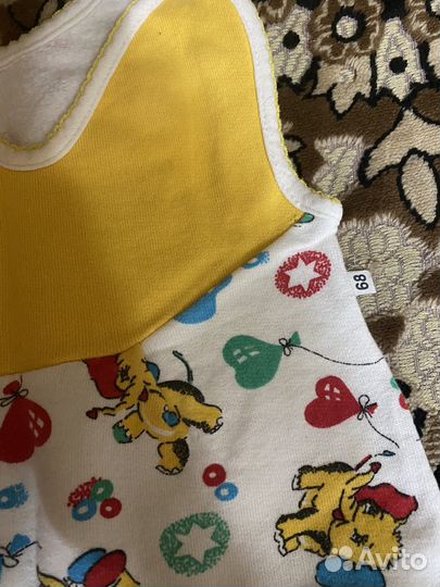 Комбинезон слип детский 74