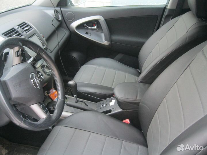 Авточехлы из экокожи на Toyota Rav 4 от Автопилот