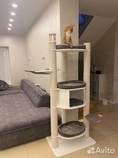 Когтеточка домик для кошки
