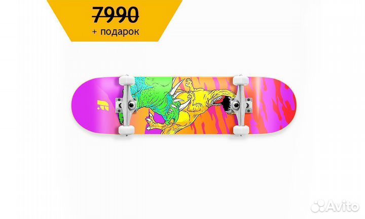 Новый скейтборд Footwork в сборе профессиональный