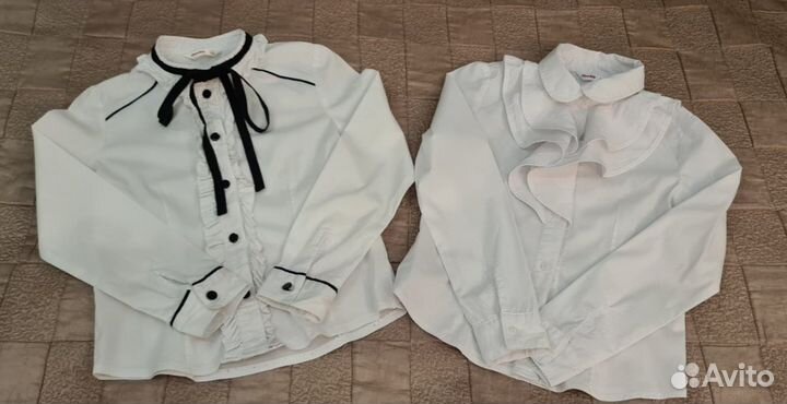 Блузки для школы р.128
