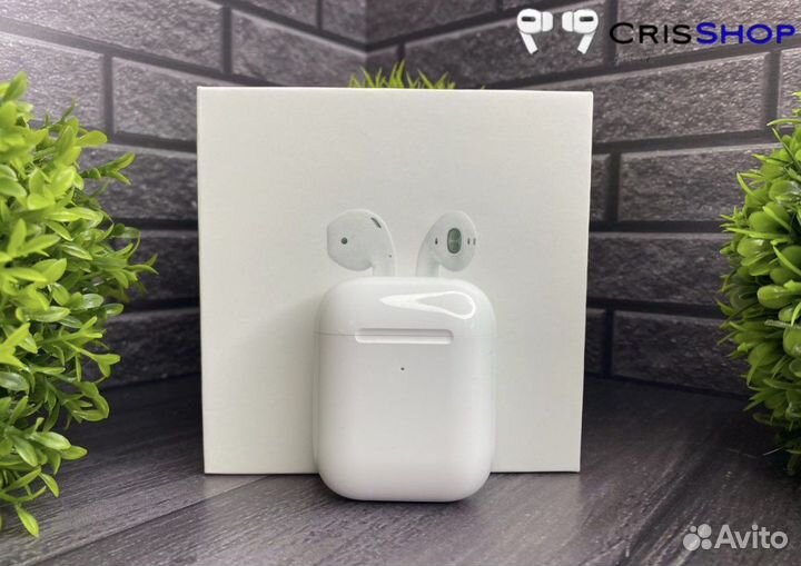 Airpods 2 чип airoha супер качество