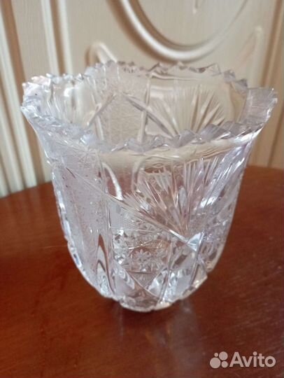 Ваза хрустальная из СССР