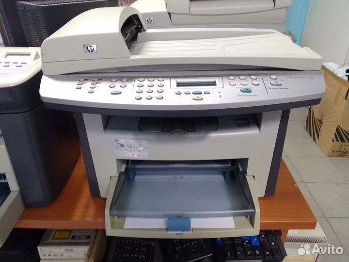 Мфу HP LaserJet3055 (A4, 18с/мин, 64Mb,USB2.0,Lan)