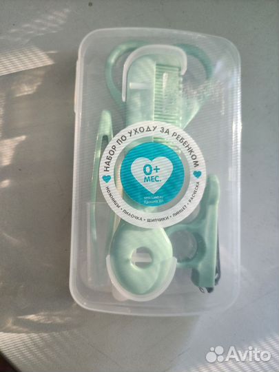 Детские ножнички, пилочка, расческа